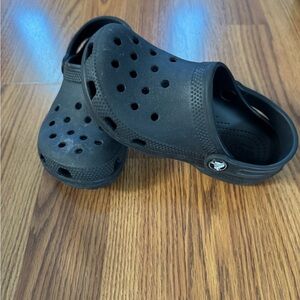 Crocs Black Sole Footwear